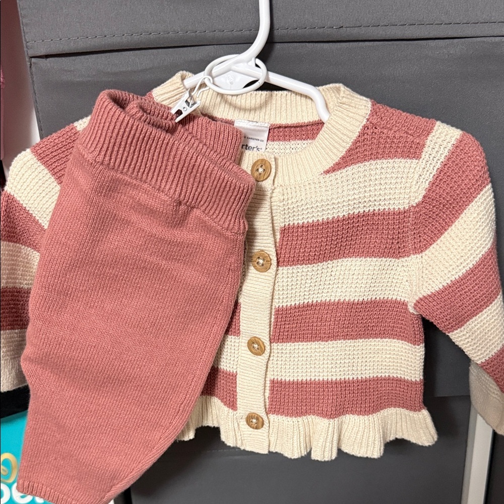 Carter's Pink and Cream Outfit
